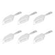 thumbnail image 1 of Naiovety Cucharas dulces transparentes de 6 piezas, ligeras y estables para una fácil limpieza en la cocina Cocina y Comedor, 1 of 6