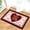 Rose Red, variant on Valentine''s Day Rose Entrance Door Mat, Romantic Love Heart Low Profile Tradition Decor Welcome Mat, Non-Slip Carpet Rugs Floor Mat Decorative for Home/Bathroom/Kitchen/Indoor - 16"x24"