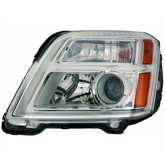 Left Headlight Assembly - Compatible with 2010 - 2015 GMC Terrain 2011 2012 2013 2014
