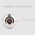 thumbnail image 4 of Mosiee High Pressure Shower Head Wall Mount Bathroom Boosting Rain Fixed Showerhead, 4 of 8