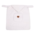 thumbnail image 4 of Baby  Blankets, Baby Hooded Blanket Thickened Large Pocket  For Infants For Strolling Outside, 4 of 8