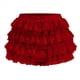 thumbnail image 1 of Pantalones Bombachos de Encaje Multicapa Y2K para Mujer, Pantalones Cortos con Volantes, Pantalones Cortos de Calabaza, Enaguas Dulces con Cintura Elástica. Vino Tinto L, 1 of 9
