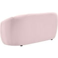 thumbnail image 5 of Meridian Furniture Elijah Pink Velvet Loveseat, 5 of 10