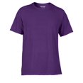 thumbnail image 1 of Gildan - Camiseta deportiva transpirable de manga corta para hombre - 100% poliéster (Púrpura), 1 of 2