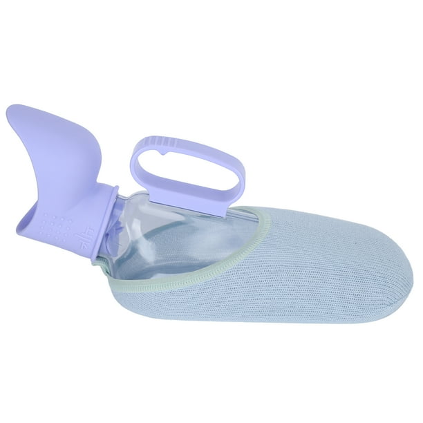 Botella de orina para mujer, orina portátil a prueba de derrames, orinal para coche, botella de orina portátil, compacta y ligera