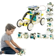 Learning Toys for Kids Solar Robot Kit Toys for Kids, 12-in-1 Educational Building Blocks for Boys Birthday Gifts