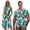 Hawaii Plumeria, variant on KUIFORTI Hippie Flower Hawaii Matching Couple Outfits Husband and Wife Clothing Fashionable Loose Swing Sundresses with Soft Fabric Lightweight Fit for Outdoor Picnic