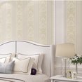 thumbnail image 2 of 10M 3D Non-woven Fabric Wall Sticker for Living Room Bedroom Decor cream color, 2 of 7