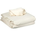 thumbnail image 4 of ForPro Premium Microfiber Sheet Set Natural 3Pc, 4 of 5