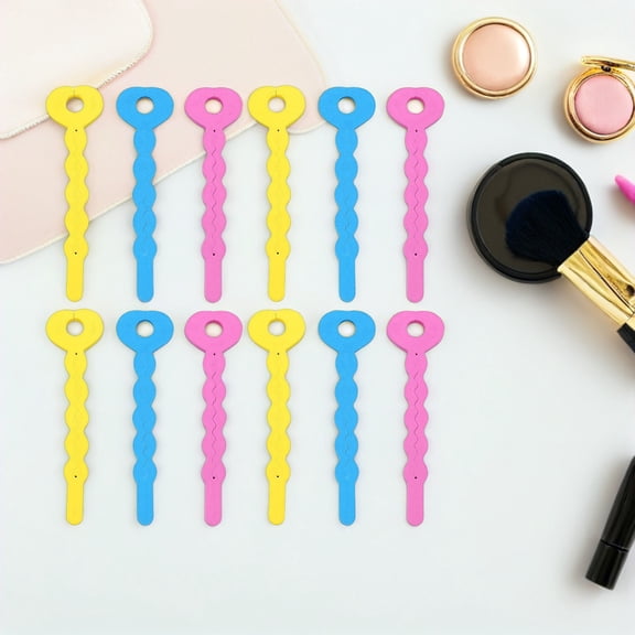 Luxshiny 24Pcs Sponge Curling Rods for Hair for DIY Styling for Women at Home Use