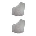 thumbnail image 2 of Greeniant Funda de poliéster para asiento de barco, portátil, plegable, reutilizable, lavable, cuerda elástica desmontable, barcos de pesca, funda Blanco 2piezas Greeniant CBP347309, 2 of 5