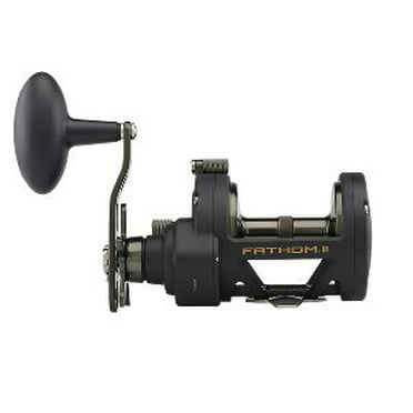 PENN Fathom Level Wind Conventional Reel, Size 30, Left-Hand 