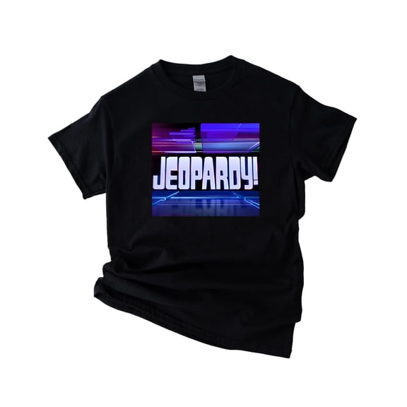 Jeopardy Game Show What Is... Alex Trebek Ken Jennings Fan Unisex T-Shirt, up to 5XL