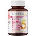 thumbnail image 1 of Suplemento Alimenticio LIFEED5 SKIN Ácido Hialurónico, Colágeno Hidrolizado, Vitamina E, Vitamina C, Coenzima Q10, 45 cápsulas LIFEED5 Skin, 1 of 7