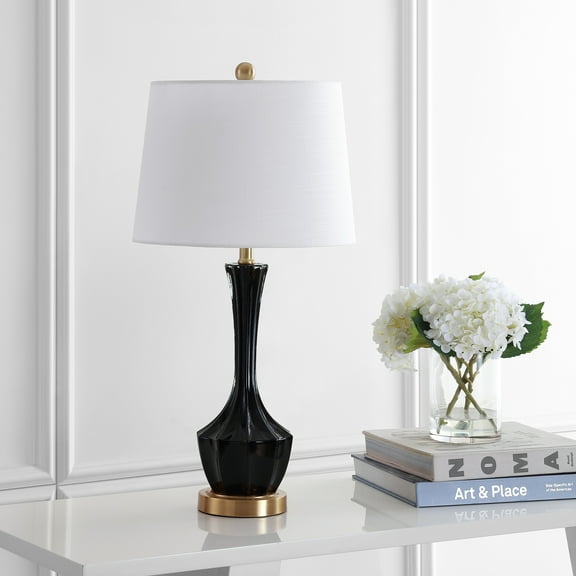 SAFAVIEH Ronan Classic Solid 28 in. H Table Lamp, Black