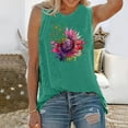 thumbnail image 2 of Outfmvch tank top for women Summer Tops Print Tank T-Shirts Graphic Blouse womens tops, 2 of 9