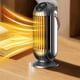 thumbnail image 4 of Xihbxyly Calefactor Portátil de 1500 W, Material Abs Ignífugo, Control Remoto, 4 Velocidades Ajustables, Área de Calentamiento Eficiente de 20 a 150 M², Ideal para Uso Doméstico y de Oficina, Tamaño, 4 of 7