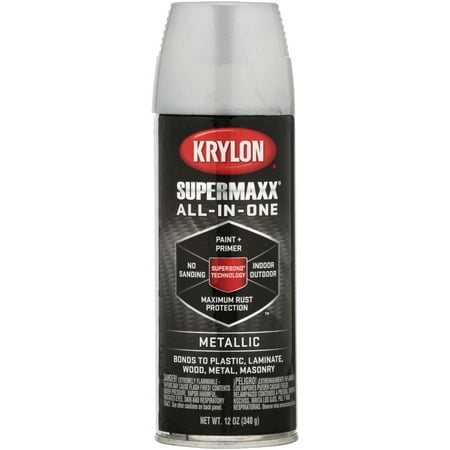 Krylon® SuperMaxx® Metallic Silver Spray Paint 12 oz. (Best Metallic Silver Spray Paint)