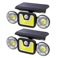 thumbnail image 1 of Luces solares para exteriores, 3 cabezales de luces solares de seguridad con sensor de movimiento p Ltteny Luz solar, 1 of 6