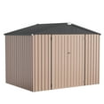 thumbnail image 7 of YODOLLA 8 x 6 ft. Outdoor Metal Storage Shed with Sliding Roof & Lockable Door, 7 of 7