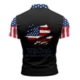 thumbnail image 4 of Men's 250Th Anniversary Casual T-Shirt 250 Years of Freedom Shirt American Flag Patriotic Black 3XL, 4 of 4