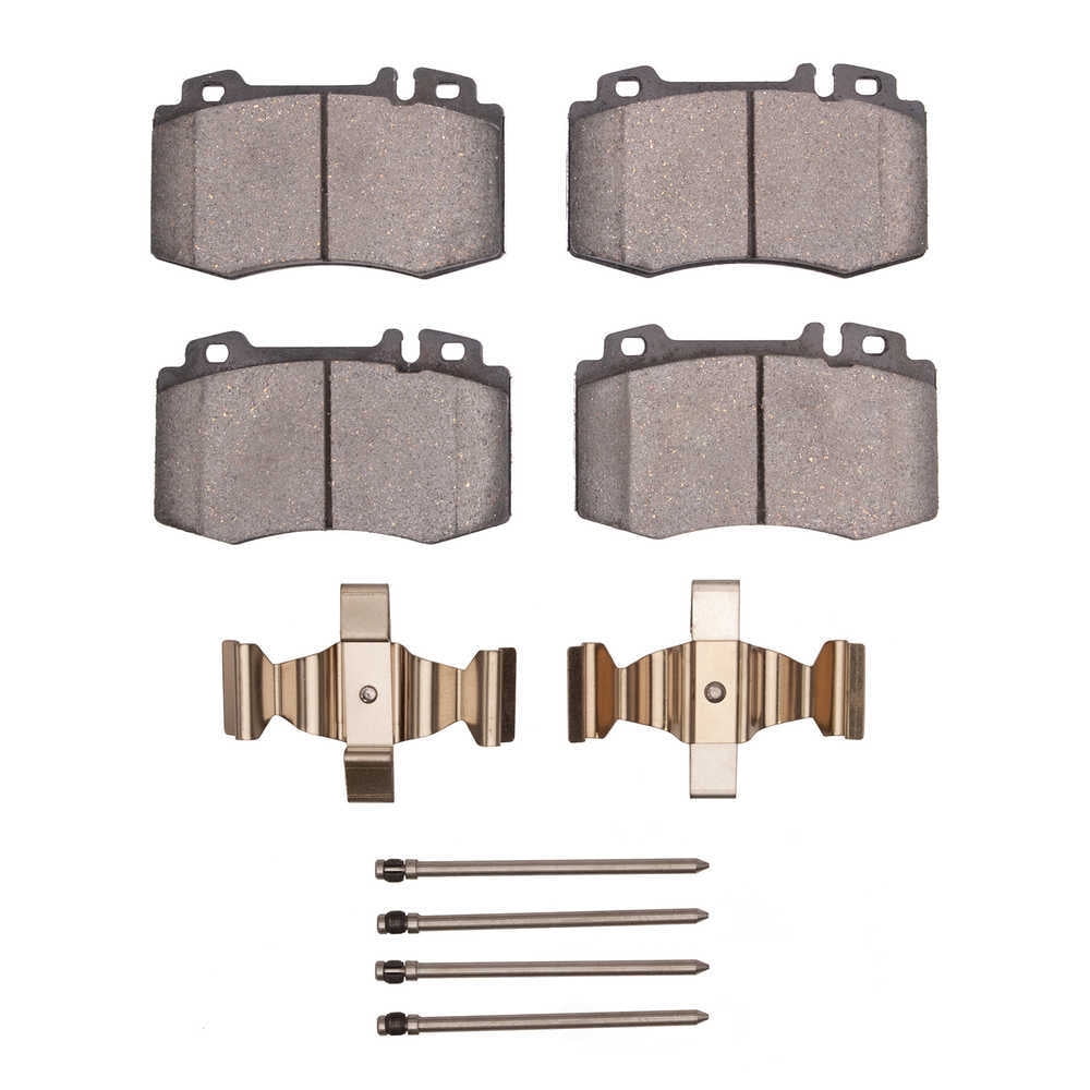 Dynamic Friction Company 1600-0847-03 DFC EURO 5000 Ceramic Brake Pads and Hardware Kit