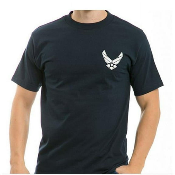 Classic Military T-Shirts, Navy - Extra Large