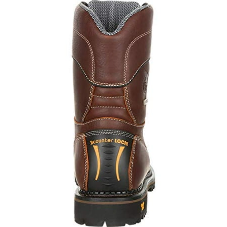 georgia boot amp lt logger low heel waterproof work boot