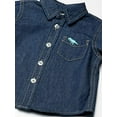 thumbnail image 3 of Kids Headquarters 2-Piece Denim Blue Casual Short Set, Little Boys, 3 of 3
