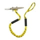 thumbnail image 1 of Línea de muelle para , cuerda de anclaje para , estirable hasta 5,5 pies, rodamiento de carga de 2200 , accesorios para barco , Puntos negros amarillos DYNWAVEMX Líneas de muelle de bungee, 1 of 8