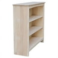 thumbnail image 5 of International Concepts Solid Wood Shaker Bookcase, 36 in H, 5 of 11