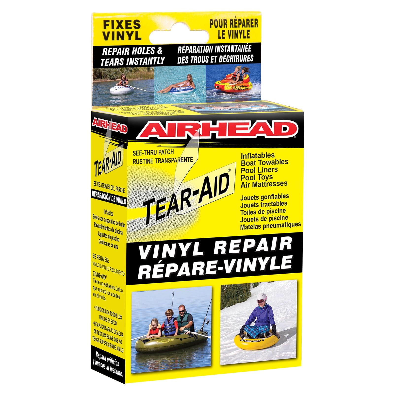 TEAR-AID PATCH TAPE A 3" x 6" FLOAT TUBE RAFT  REPAIR EXTREME BOND 