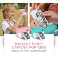 thumbnail image 5 of myFirst Camera Insta 2 Kids Instant Print Camera, 12MP Photos 1080P Video, microSD Card, Neck Lanyard, Thermal Printing, Waterproof (Blue) - Gift for Boys & Girls Ages 5-12, 5 of 10
