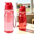 thumbnail image 4 of Portable Plastic Sports Water Bottle with Hand Strap Leak Proof Lid R1-3, 4 of 5