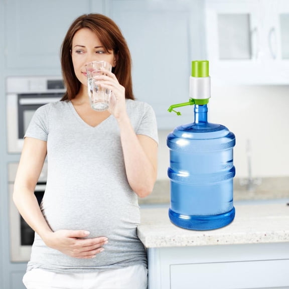 Outoloxit Portable Manual Water Pump for 5 Gallon Buckets - Easy Press Water Dispenser for Home, Office, Camping & Outdoor Use