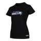 thumbnail image 2 of NFL Playera Aficionado Básica Seattle Seahawks Negro para Mujer, Talla Chica, 2 of 5