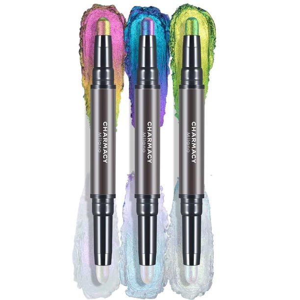 Sombra de ojos en barra en crema CHARMACY Multichrome 2 en 1 a prueba de agua