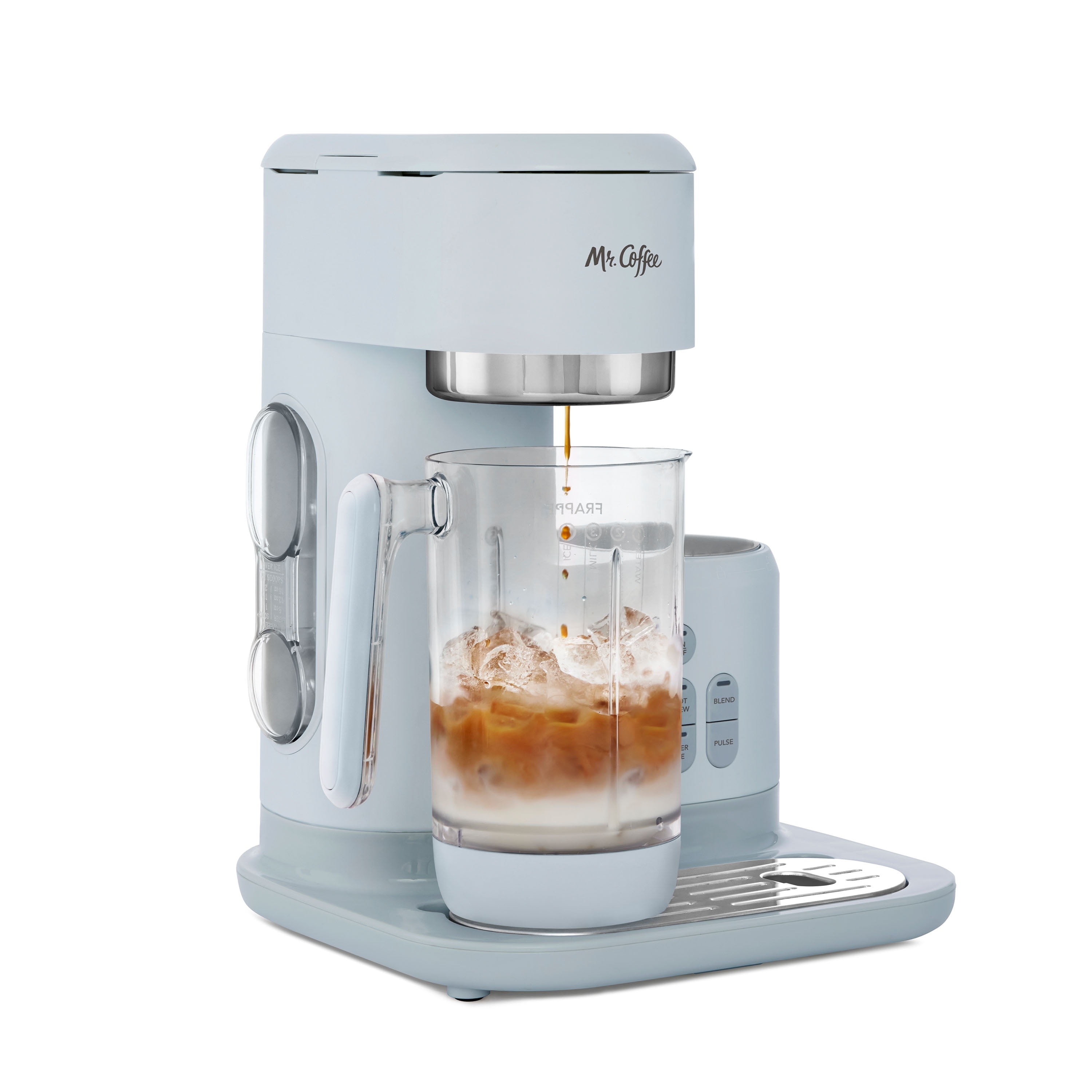 Mr. Coffee® Single-Serve Frappe™, Iced, and Hot Coffee Maker and Blender