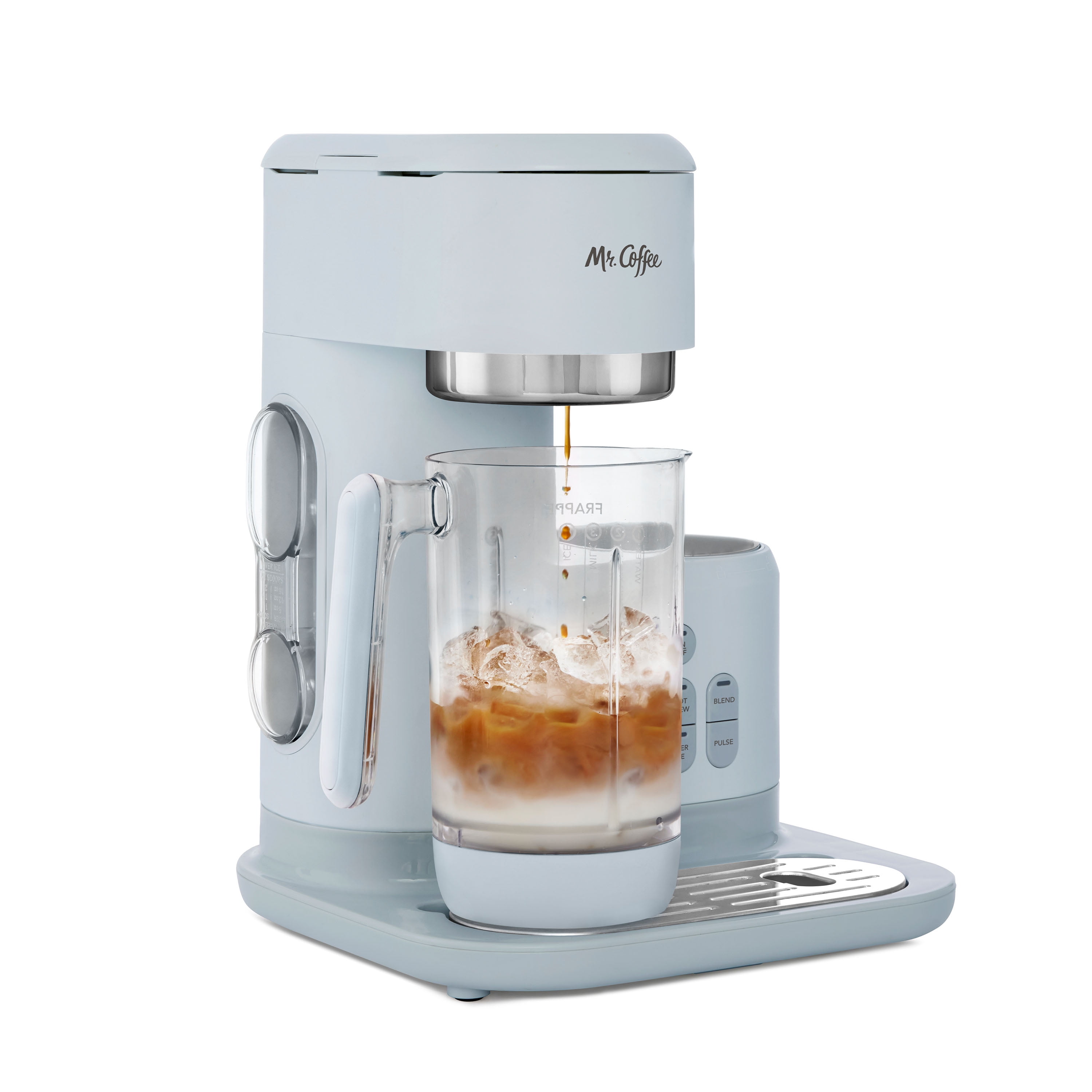 Mr. Coffee Single-Serve Frappe Iced and Hot Coffee Maker and Blender