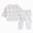 R121-White, variant on NOLDARES Toddler Kids Boys Pjs 2Pcs Pajama Set Long Sleeve Print Top with Pants Soft Cotton Sleepwear Little Boys 6-24 Months 2t 3t 4t 5t 6t 7t 8t 9t Children,Grey,6-9 M