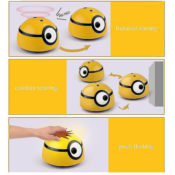 Juguetes inteligentes para mascotas que escapan, juguetes interactivos automáticos para niños, gatos, perros, mascotas, Sensor infrarrojo, conejo, suministros para mascotas Acc ShuxiuWang 8390613449375
