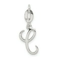 thumbnail image 1 of Sterling Silver Initial C Pendant, 1 of 2