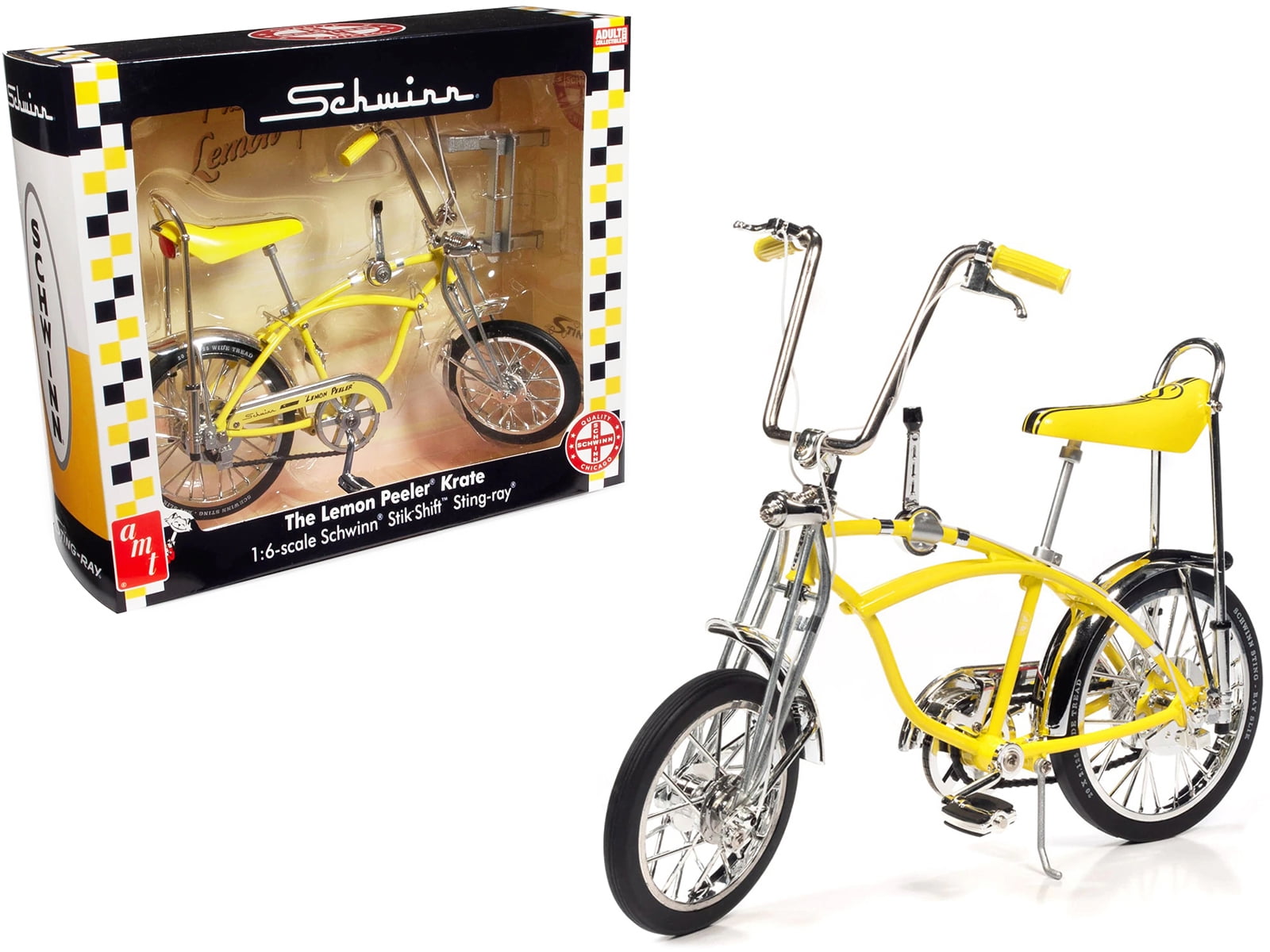 Schwinn StikShift StingRay Krate Bicycle "Lemon Peeler" Yellow 1/6