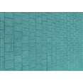 thumbnail image 1 of Ahgly Company Machine Washable Indoor Rectangle Transitional Dark Cyan Green Area Rugs, 2' x 3', 1 of 7