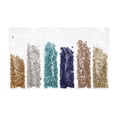 thumbnail image 4 of Uxcell 6Pcs Crushed Glass Chips High Luster Irregular Glass Chips for Nail Arts 1.06 oz Yellow, Silver, Blue, Purple, Gold, Verdigris, 4 of 4