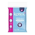 thumbnail image 1 of Toallitas húmedas Kotex limpieza delicada 2 paquetes de 10 c/u, 1 of 4