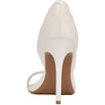 thumbnail image 3 of Calvin Klein Womens Metino Faux Leather Open Toe D'Orsay Heels, 3 of 3