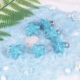 thumbnail image 2 of Tiradores de cerámica con diseño de estrella de mar para cajones, para guardería, aparador, armario, cocina, tema de playa/océano, paquete de 12 (azul), 2 of 5