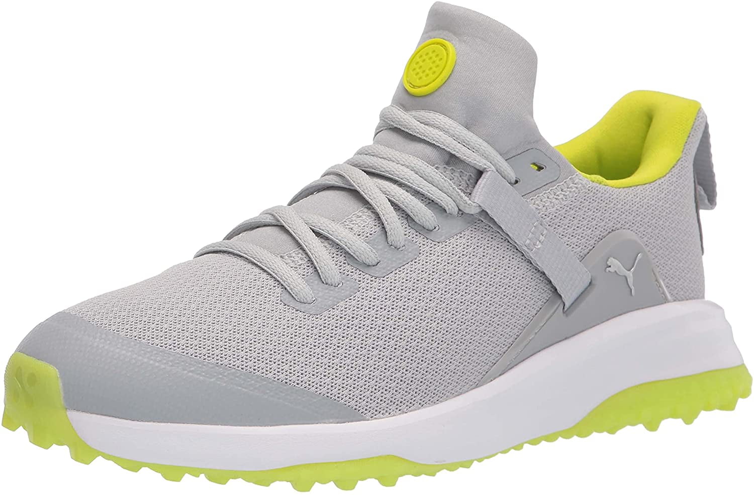 Puma Fusion EVO 19385004 High Rise/Lime Punch Men Spikeless Golf Shoes