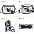 thumbnail image 5 of Clear Purses for Women Stadium Approved Clear Bags Small Crossbody Bags Trendy for Concerts Sports, 5 of 6